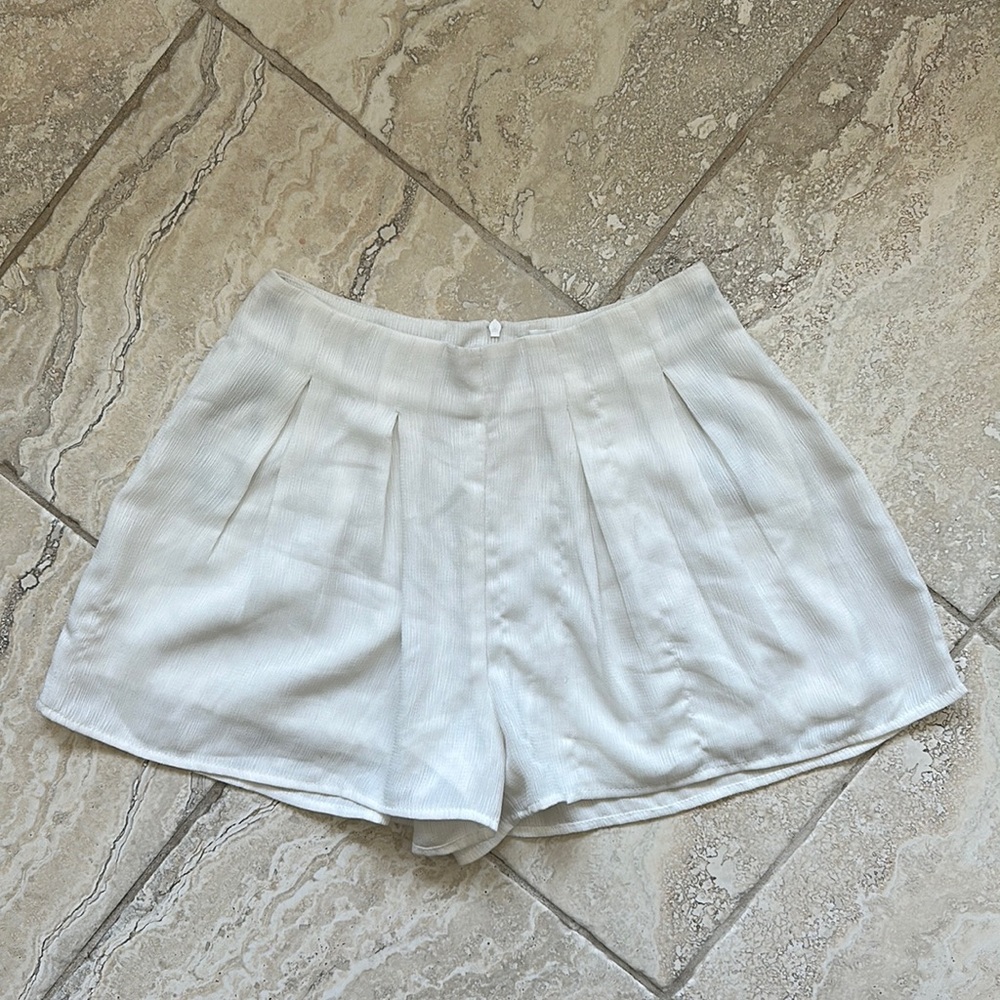 Missguided White Shorts